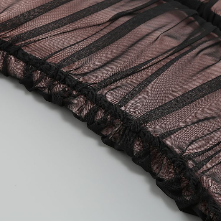 Women's Fashion Mesh Graceful Tube Top Dress